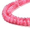 Dyed Natural White Jade Beads Strands G-G107-A03-01-4