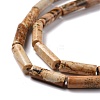 Natural Picture Jasper Beads Strands G-D464-13-4