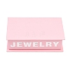 Words Printed Paper Jewelry Display Magnetic Cases CON-K015-04B-1