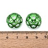 UV Plated ABS Bead Caps OACR-D316-04B-04-3