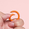 Alloy Enamel Spring Gate Rings PW-WG74BFF-05-2