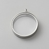 304 Stainless Steel Locket Pendants STAS-WH0033-76C-P-1