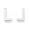 201 Stainless Steel Charms STAS-C021-06P-L-2