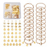  106 Piece Alloy Bracelets Making Kits DIY-TA0003-39-1