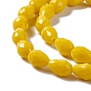 Faceted Glass Beads Strands GLAA-E037-02C-3