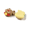 Christmas Opaque Resin Decoden Cabochons RESI-S391-07-2