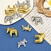 4Pcs 4 Styles Alloy Pendants FIND-YW0011-61-4