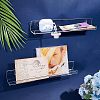 U-Shaped Acrylic Wall-mounted Display Stands LS-ODIS-WH0038-01-4