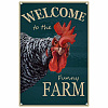 Vintage Metal Iron Tin Sign Poster AJEW-WH0157-646-1