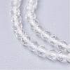 Natural Quartz Crystal Beads Strands G-D166-B-3mm-1