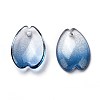 Transparent Glass Pendants X-GLAA-B003-03E-3