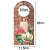 Christmas DIY Diamond Painting Door Decoration Kits PW-WG0AE6E-02-1