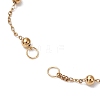 304 Stainless Steel Ball Link Chain Bracelet Making AJEW-JB01305-01-2