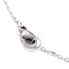 304 Stainless Steel Cable Chains Necklaces STAS-G244-87P-2