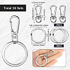Alloy Swivel Lobster Claw Clasps FIND-SP0003-36-2