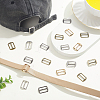32Pcs 4 Colors Alloy Tri-Glide Adjuster Buckles FIND-GA0008-45-4