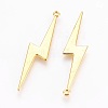 Tibetan Style Alloy Lightning Big Pendants PALLOY-AD92395-G-LF-1