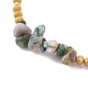 Natural Gemstones Adjustable Bracelets VY0463-6-2