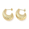 Brass Stud Earrings for Women KK-CBAD851-12G-4