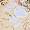 50Pcs Blank Rectangle White Paper Gift Tags CDIS-CN0001-03A-4