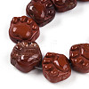 Natural Red Jasper Beads Strands G-M108-A12-01-3