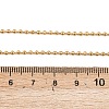 304 Stainless Steel Ball Chain Tassel Y Necklaces for Women LS-NJEW-Z104-01G-4