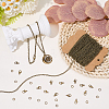 DIY Iron Chains Necklaces Making Kits DIY-SC0029-14A-3