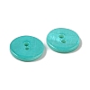 Spray Paint Natural Freshwater Shell Button BSHE-H018-15C-2