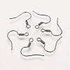 Brass Earring Hooks KK-Q363-B-NF-1