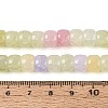 Baking Paint Crackle Glass Beads Strands DGLA-N019-02A-05-4