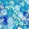 100Pcs Transparent Glass Beads Strands GLAA-CJ0002-06-4