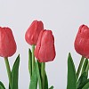 PU Leather Imitation Tulip DIY-WH0162-87A-2