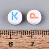 Opaque Acrylic Enamel Beads SACR-Q001-06-5