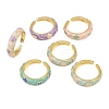 Brass Open Cuff Rings for Women RJEW-K305-03A-G-2