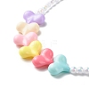 Opaque Acrylic Beads Mobile Straps HJEW-JM00569-4