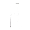 Non-Tarnish 304 Stainless Steel Stud Earring Finding STAS-E161-06P-1