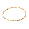 Twisted Rope 304 Stainless Steel Bangles for Women BJEW-D408-07G-2