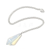 Opalite Cone Pointed Dowsing Pendulums G-A249-02S-08-1