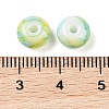 Opaque Spray Painted Glass Beads X1-GLAA-G118-01B-3
