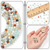 3 Strands Natural Flower Amazonite Beads Strands G-NB0004-43-4