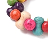 Dyed Synthetic Turquoise Beads G-B147-02-3