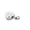 Stainless Steel Urn Ashes Pendants PW-WGA71DA-01-2