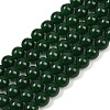Dyed Natural White Jade Imitation Malaysia Jade Beads Strands G-C270-B01-8mm-2