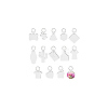 Sublimation Double-Sided Blank MDF Keychains KEYC-GA0001-38-7