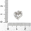 Brass Micro Pave Cubic Zirconia Pendants KK-A269-05P-3