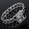 Alloy Curb Chain Bracelet for Men WG16336-01-1-1
