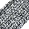Frosted Natural Larvikite Beads Strands G-K389-C38-01-2