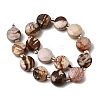 Natural Agate Beads Strands G-D105-A09-3