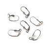 316 Surgical Stainless Steel Leverback Earring Findings STAS-WH0022-70-1