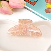 Flower Pattern Acrylic Claw Hair Clips PW-WGA6641-03-1